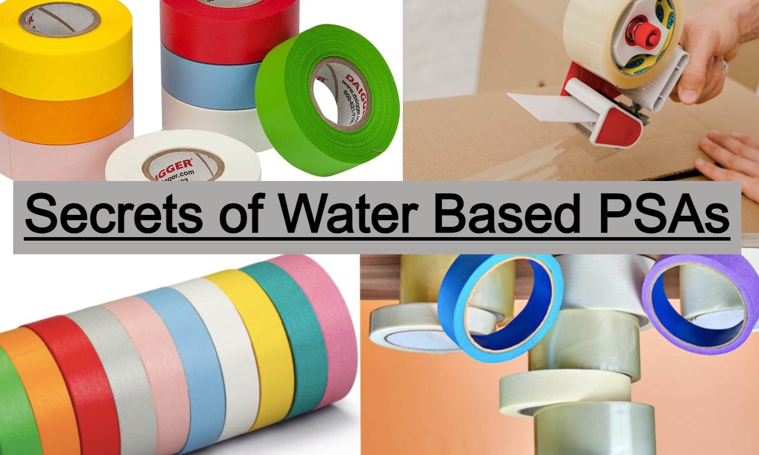 Water Based Pressure Sensitive Adhesive (PSA) Formulation Secrets For High-Performance Tapes & Labels